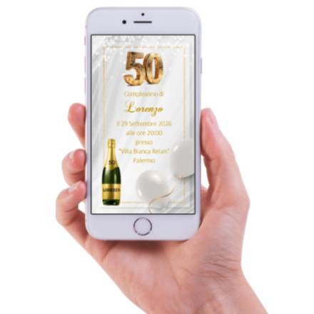 INVITO DIGITALE 18 ANNI