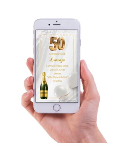 INVITO DIGITALE 18 ANNI