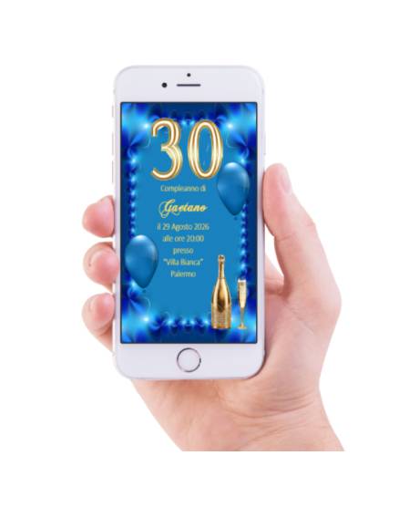 INVITO DIGITALE 18 ANNI