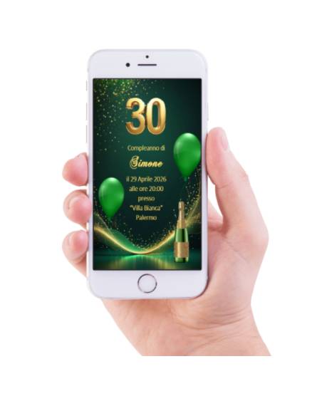 INVITO DIGITALE 18 ANNI
