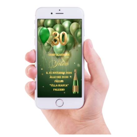 INVITO DIGITALE 18 ANNI