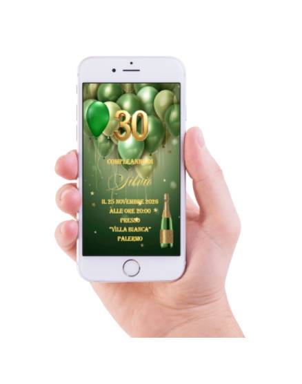 INVITO DIGITALE 18 ANNI