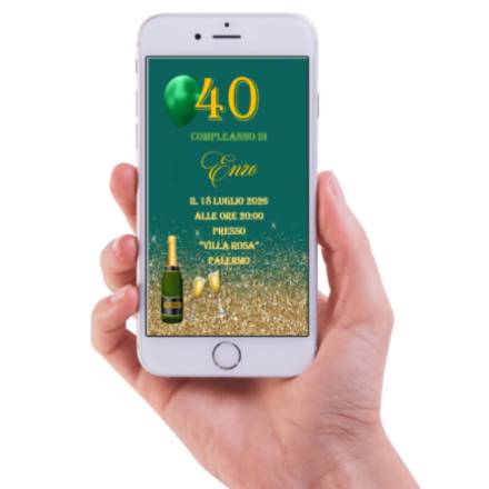 INVITO DIGITALE 18 ANNI