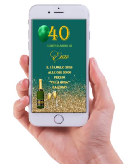 INVITO DIGITALE 18 ANNI