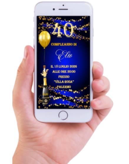 INVITO DIGITALE 18 ANNI
