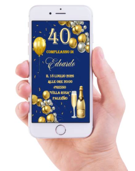 INVITO DIGITALE 18 ANNI