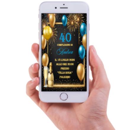 INVITO DIGITALE 18 ANNI