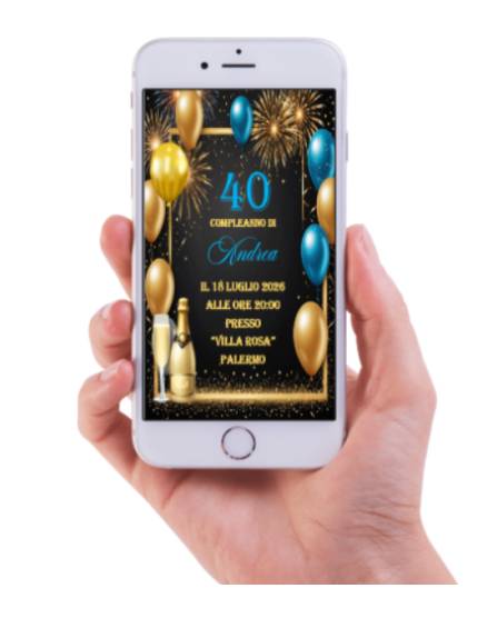 INVITO DIGITALE 18 ANNI
