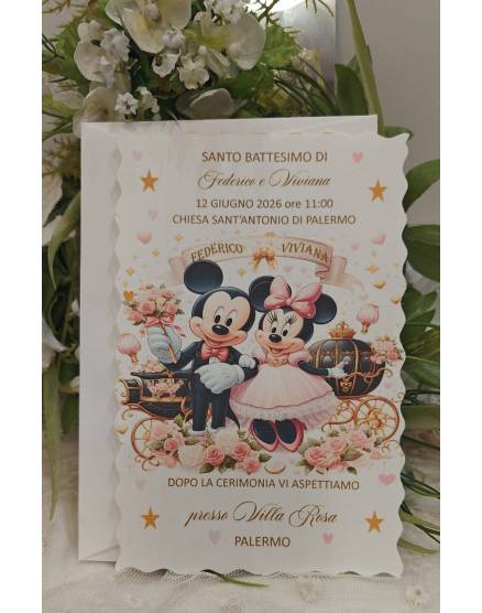 INVITO BATTESIMO BIMBA