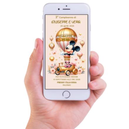 INVITO DIGITALE compleanno