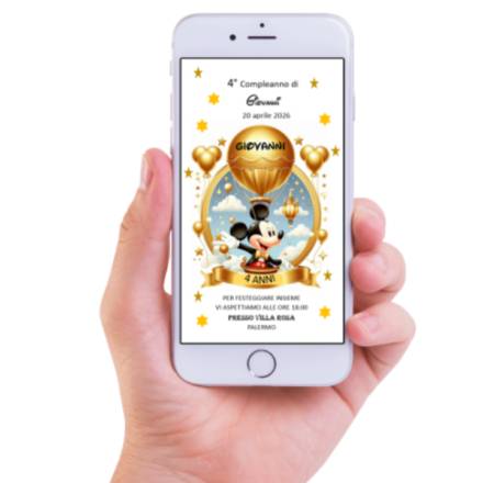 INVITO DIGITALE COMPLEANNO