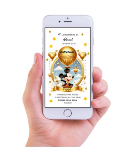 INVITO DIGITALE COMPLEANNO
