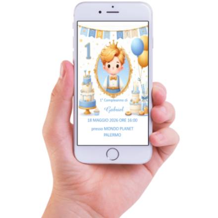 INVITO DIGITALE COMPLEANNO