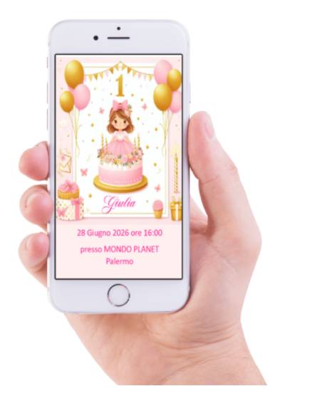 INVITO DIGITALE COMPLEANNO