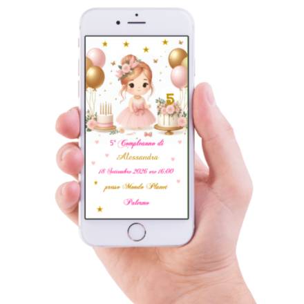 INVITO DIGITALE COMPLEANNO