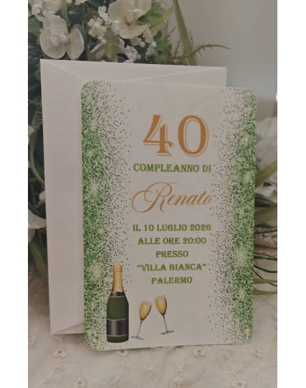 INVITO 40 ANNI