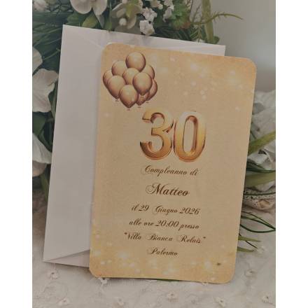 INVITO 30 ANNI