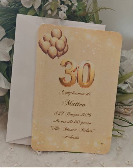 INVITO 30 ANNI