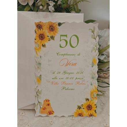 INVITO COMPLEANNO DONNA