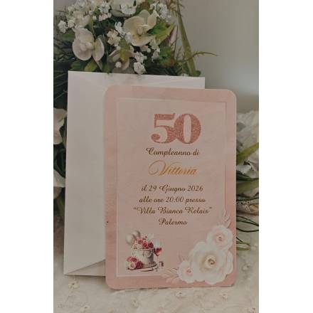 INVITO COMPLEANNO DONNA