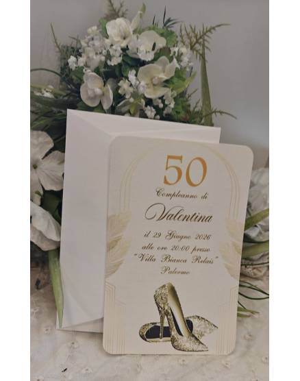 INVITO COMPLEANNO DONNA