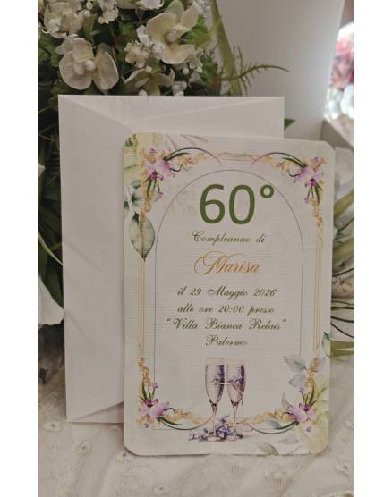 INVITO COMPLEANNO DONNA