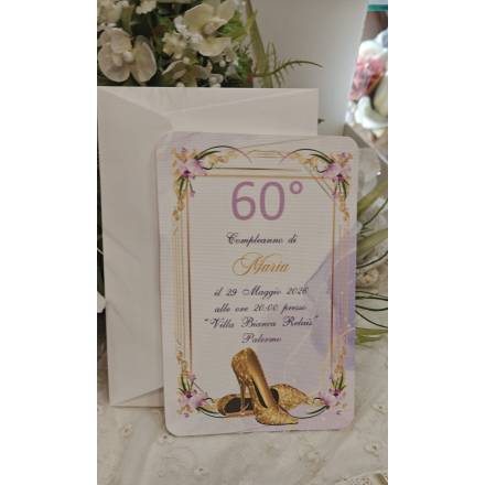 INVITO COMPLEANNO DONNA