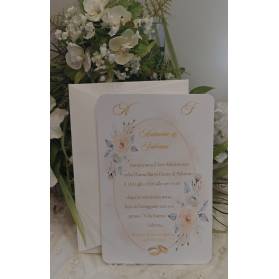 INVITO MATRIMONIO CON BUSTA E STAMPA GRATIS