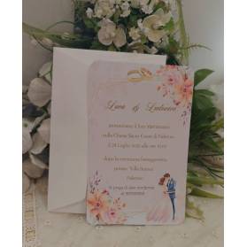 INVITO MATRIMONIO CON BUSTA E STAMPA GRATIS