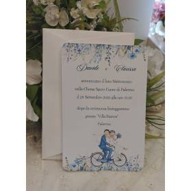 INVITO MATRIMONIO SPOSINI CON BUSTA E STAMPA GRATIS