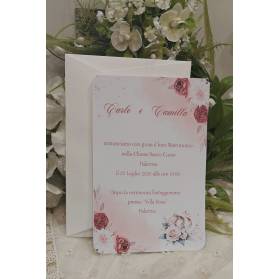 INVITO MATRIMONIO CON BUSTA E STAMPA GRATIS