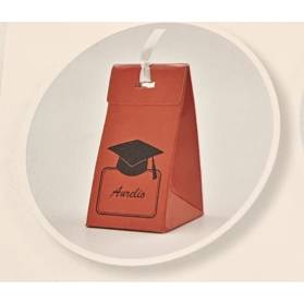 SCATOLINA LAUREA CON CONFETTI PERSONALIZZATA
