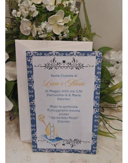 INVITO SANTA CRESIMA