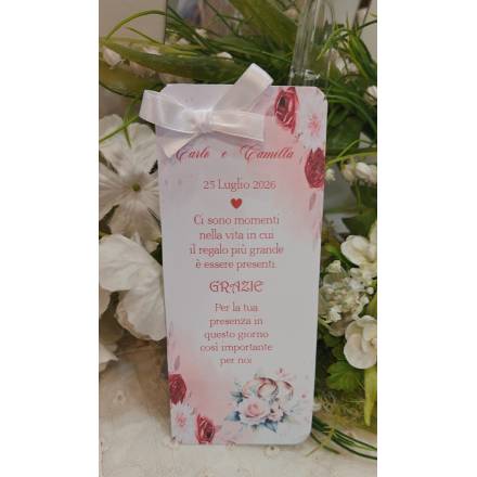 Segnalibro Matrimonio decoro Siciliano