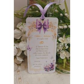 SEGNAPOSTO MATRIMONIO FIORI