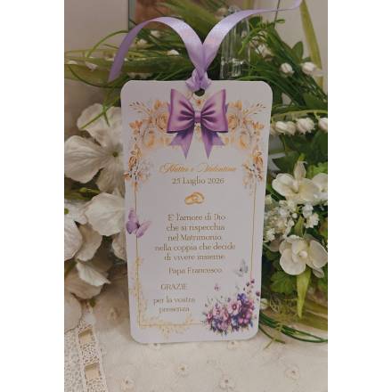 Segnalibro Matrimonio 