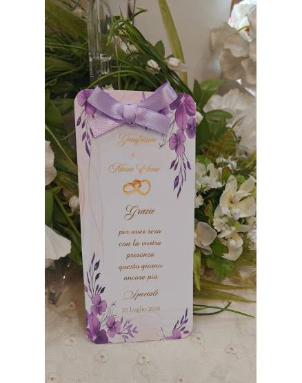 Segnalibro Matrimonio decoro Siciliano