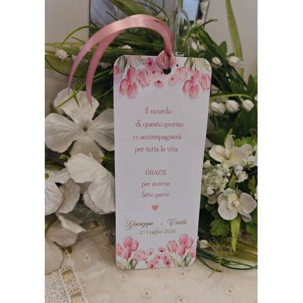 Segnalibro Matrimonio decoro Siciliano
