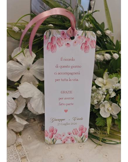 Segnalibro Matrimonio decoro Siciliano