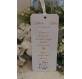 Segnalibro Matrimonio decoro Siciliano