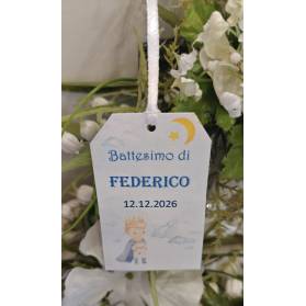 ETICHETTA BATTESIMO PICCOLO PRINCIPE