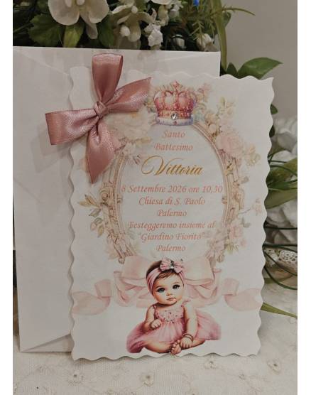 INVITO BATTESIMO BIMBA