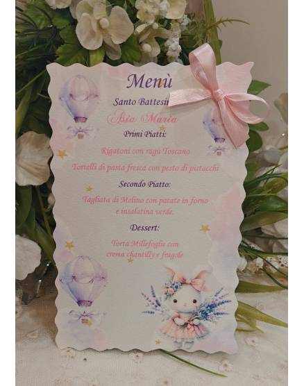 MENU'BATTESIMO 