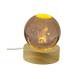 BOMBONIERA SFERA LED PICCOLO PRINCIPE CON CONFETTI