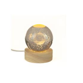 BOMBONIERA SFERA LED MONDO CON CONFETTI