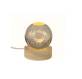 BOMBONIERA SFERA LED MONDO CON CONFETTI