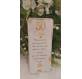 SEGNAPOSTO 50 ANNI DONNA ROSA GOLD