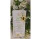 SEGNAPOSTO 50 ANNI DONNA GIRASOLE