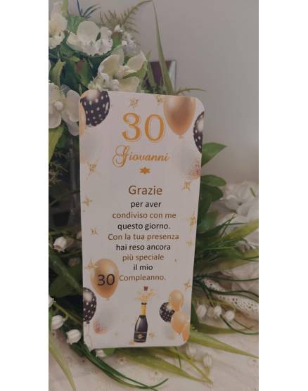 SEGNAPOSTO COMPLEANNO