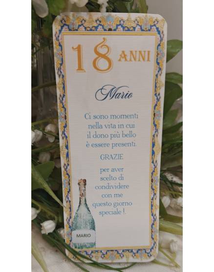SEGNAPOSTO COMPLEANNO